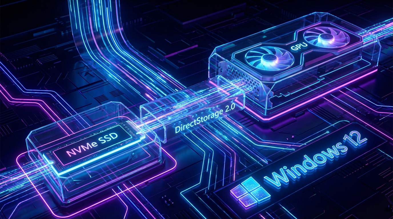 Microsoft DirectStorage 2.0 Herkese Açıldı: SSD-GPU Doğrudan Erişim, Windows 12 İçin Devrim Yolda